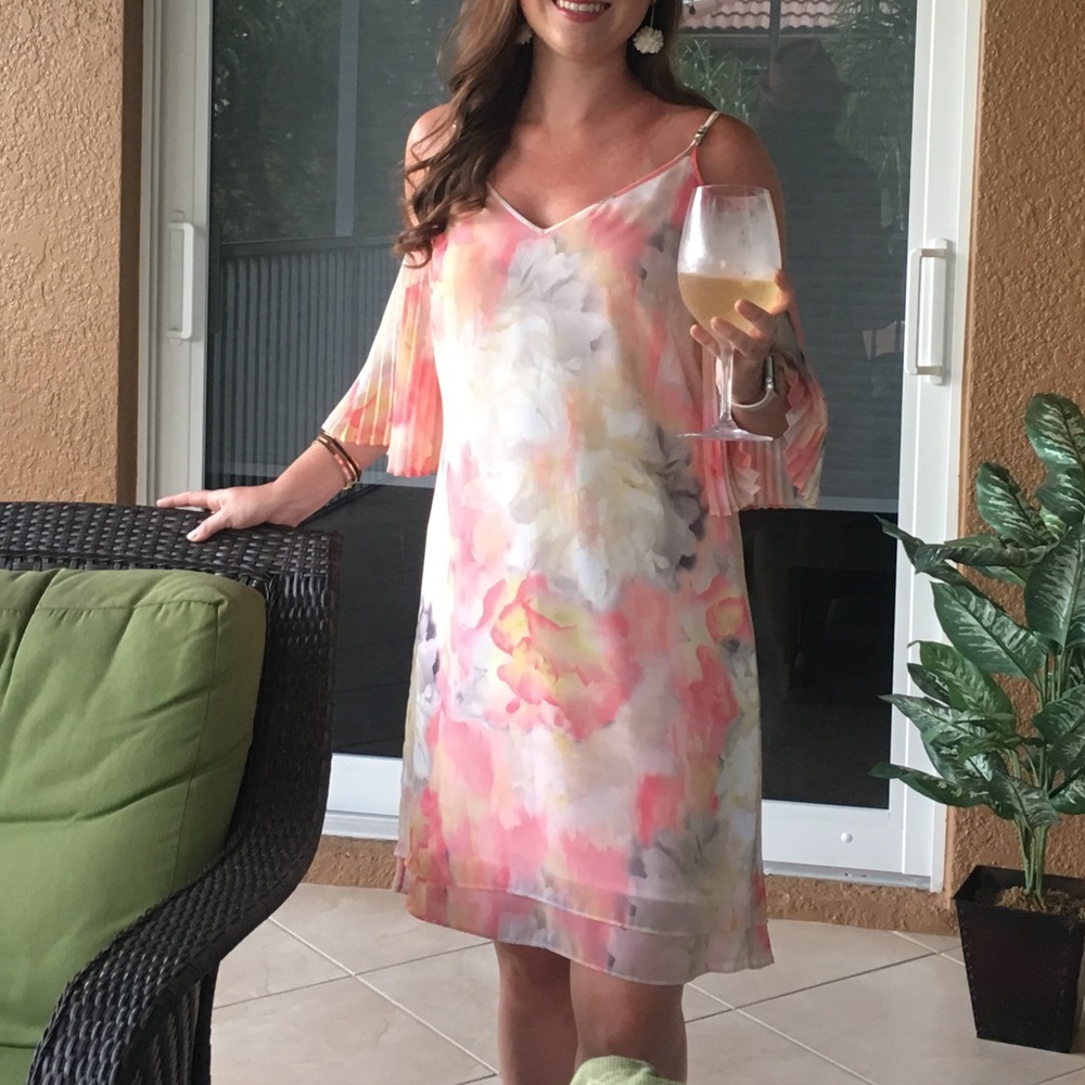 White House Black Market Floral Dress